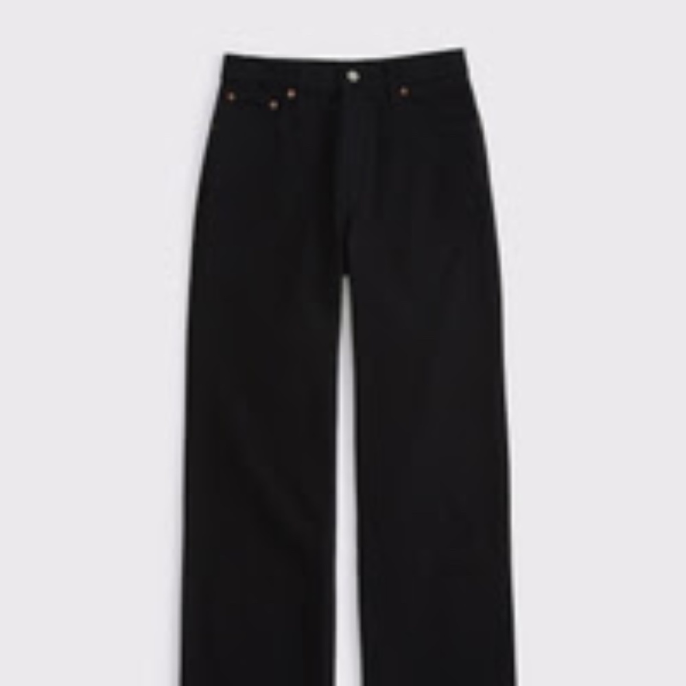 High Rise 90s Relaxed Jean (Black)